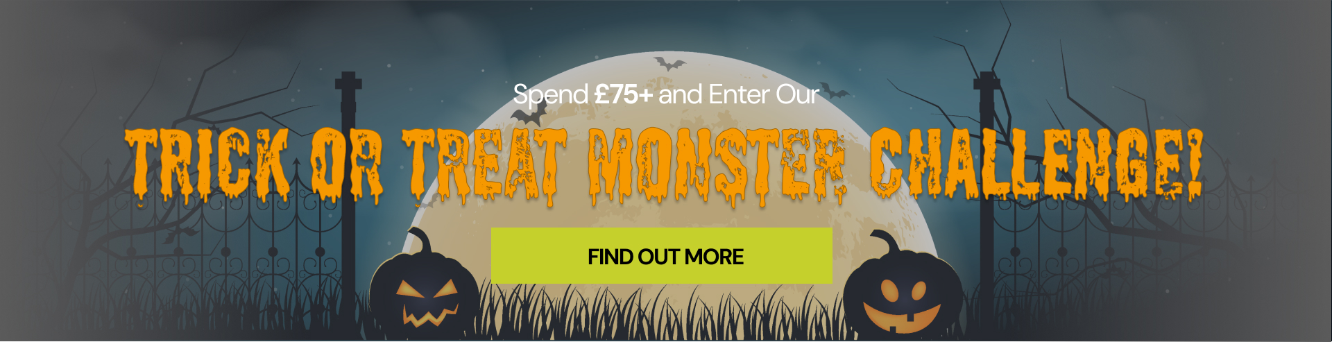 Trick or Treat Monster Challenge